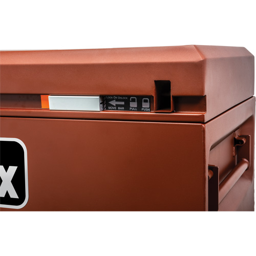 Site-Vault Chest, 36" x 20" x 27-1/2", Steel, Orange St. Lawrence Industrial & Safety Supply