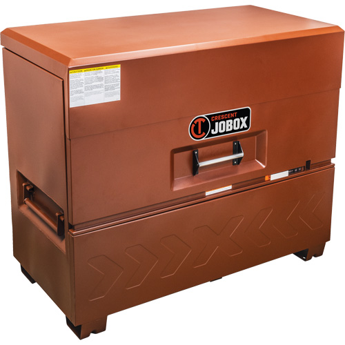 Coffre de style piano avec panneau frontal ouvrant Site-Vault, 60" la x 31" p x 51" h, Orange St. Lawrence Industrial & Safety Supply