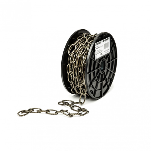 Chaîne d&eacute;corative, Acier au carbone, #10 x 40' (12,2 m) l, Charge d'utilisation 35 lb (0,0175 tonne) St. Lawrence Industrial & Safety Supply