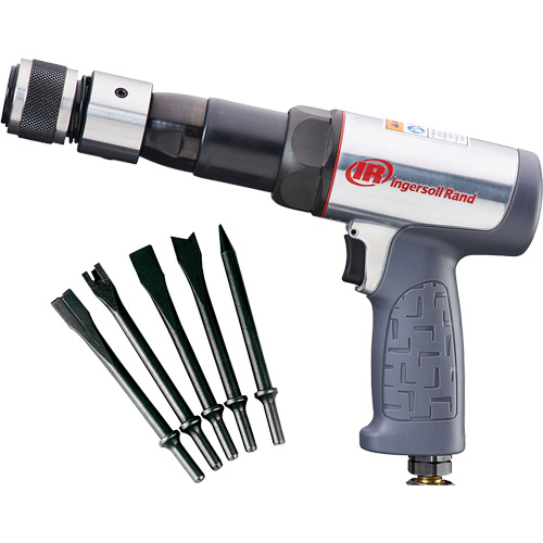 Ensemble de marteau pneumatique, 23,8 pi³/min, 1/4" NPTF, 2530 coups/min, 3/4" x 3-1/2" (19 mm x 89 mm) St. Lawrence Industrial & Safety Supply
