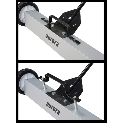 Magnetic Push Sweeper, 24" W St. Lawrence Industrial & Safety Supply