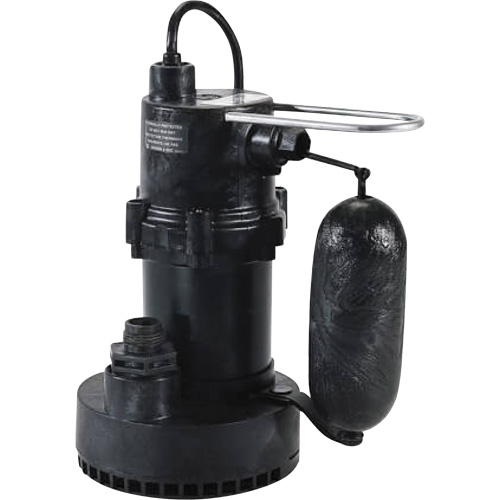 Pompe de puisard de s&eacute;rie 5.5, 35 gal./min, 115 V, 3,5 A, 1/4 CV St. Lawrence Industrial & Safety Supply