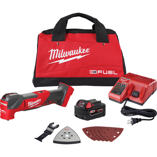 Ensemble d'outil polyvalent oscillant M18 Fuel, 18 V, Lithium-ion St. Lawrence Industrial & Safety Supply