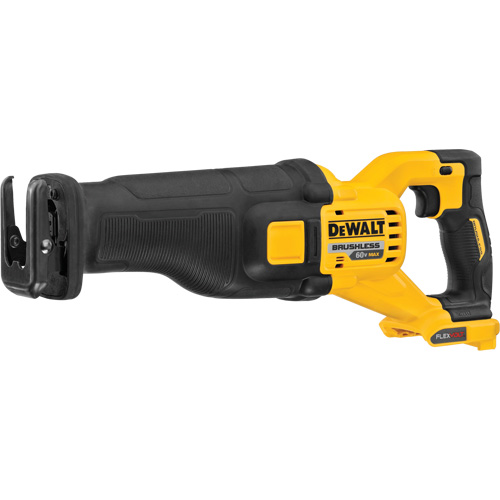 FlexVolt&reg; Max Brushless Reciprocating Saw (Tool Only), 60 V, Lithium-Ion Battery, 0-3000 SPM St. Lawrence Industrial & Safety Supply