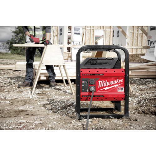MX Fuel Carry-On Power Supply, 1800 W/3600 W, Lithium Ion, 20-4/5" H x 12" W x 15" D, 49.7 lbs. St. Lawrence Industrial & Safety Supply