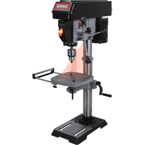 Variable Speed Drill Press, 12", 5/8" Chuck, 3200 RPM St. Lawrence Industrial & Safety Supply