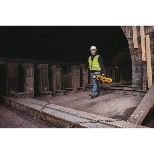 Lampe sans fil sur tr&eacute;pied 20V Max, DEL, 3000 lumens, Boîtier en Plastique St. Lawrence Industrial & Safety Supply