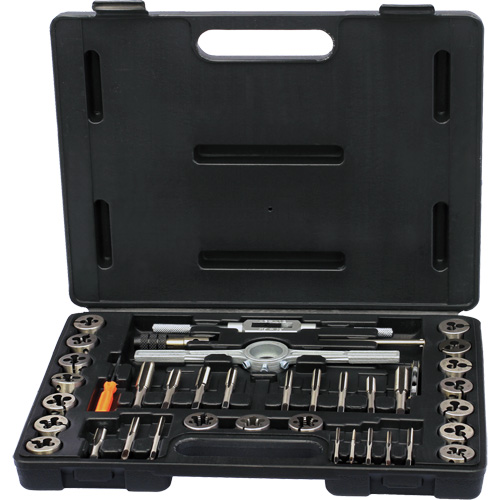 DRILLCO Metric Tap & Die Set, 36 Pieces St. Lawrence Industrial & Safety Supply
