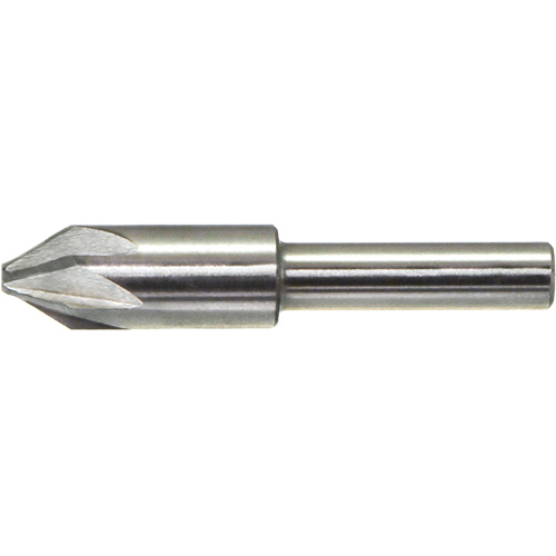 Fraise sans broutage DRILLCO, 3/16", Acier rapide, Angle de 90°, 6 cannelures St. Lawrence Industrial & Safety Supply