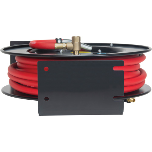 Hose Reel, Air/Water, 1/2" x 50', Single Hose, 300 psi St. Lawrence Industrial & Safety Supply