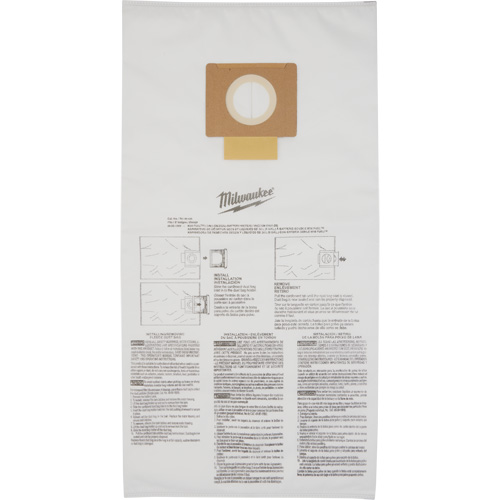 Fleece Dust Bags, 9 US gal. St. Lawrence Industrial & Safety Supply