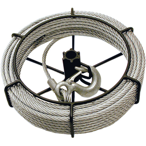 JGP-300A 3 Ton 66' Cable Assembly for Jet Wire Grip Pullers St. Lawrence Industrial & Safety Supply