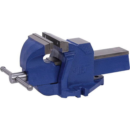 Heavy-Duty British Pattern Bench Vise, 6" Jaw Width, 3-1/2" Throat Depth St. Lawrence Industrial & Safety Supply