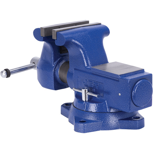 JBTV-6 &eacute;tau d'&eacute;tabli &agrave; gorge arrondie &agrave; usage intensif, Largeur des m&acirc;choires 6-1/2", Profondeur de la gorge 4" St. Lawrence Industrial & Safety Supply