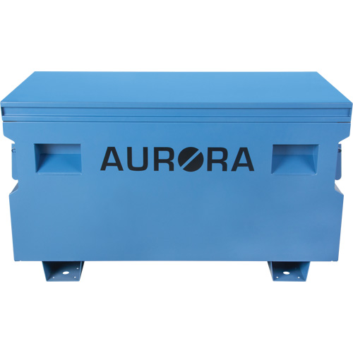 Jobsite Tool Box, 48" x 24" x 27-3/5", Steel, Blue St. Lawrence Industrial & Safety Supply