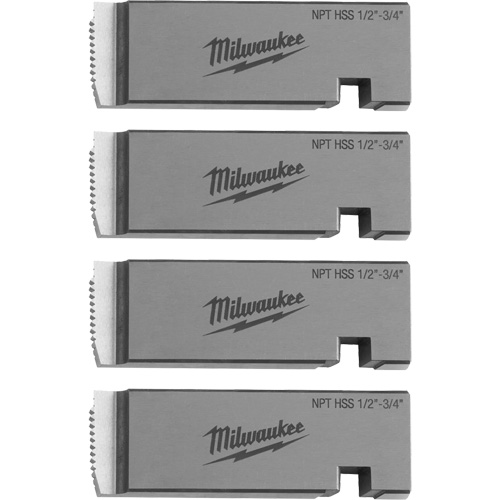 NPT Universal Pipe Threading Dies, For Pipe Size 1/2"-3/4", High Speed for Stainless Steel St. Lawrence Industrial & Safety Supply