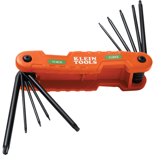 Jeu pliant de cl&eacute;s hexagonales Pro, 10 mcx, Torx St. Lawrence Industrial & Safety Supply