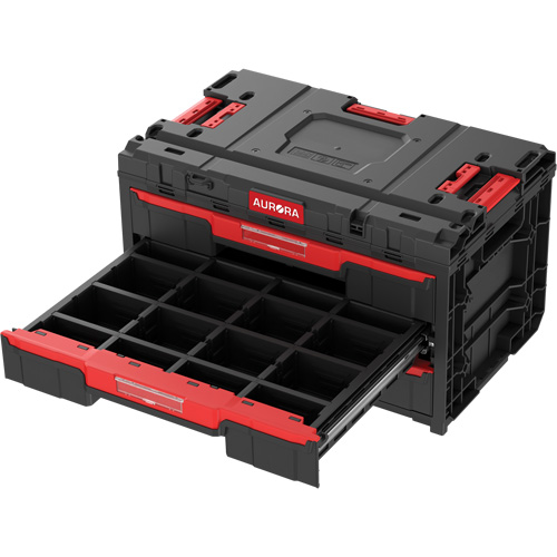 Boîte &agrave; outils &agrave; 3 tiroirs Arx, 23-1/10" x 15" x 13-2/5', Noir St. Lawrence Industrial & Safety Supply