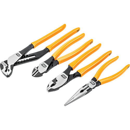 PITBULL Mixed Dual Material Plier Set, 4 Pieces St. Lawrence Industrial & Safety Supply