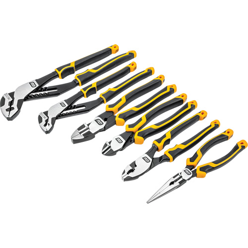 PITBULL Dual Material Mixed Plier Set, 6 Pieces St. Lawrence Industrial & Safety Supply