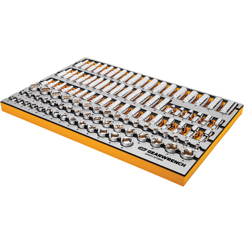 Jeu d'outils pour maître m&eacute;canicien MEGAMOD dans des plateaux en mousse modulaire de premi&egrave;re qualit&eacute; avec rangement d'outils, 1024 morceaux St. Lawrence Industrial & Safety Supply