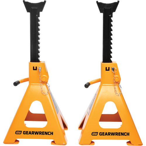 Cric &agrave; rochet, Tige verrouillable, Capacit&eacute; de 6 tonnes, 15-3/4" - 24-1/2" h St. Lawrence Industrial & Safety Supply