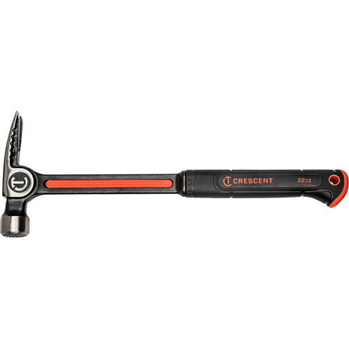 Steel Milled-Face Framing Hammer, 22 oz., Solid Steel Handle, 16" L St. Lawrence Industrial & Safety Supply