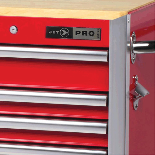 PRC7215 Armoire roulante de s&eacute;rie Pro, 15 tiroirs, 72" la x 24" p x Rouge St. Lawrence Industrial & Safety Supply