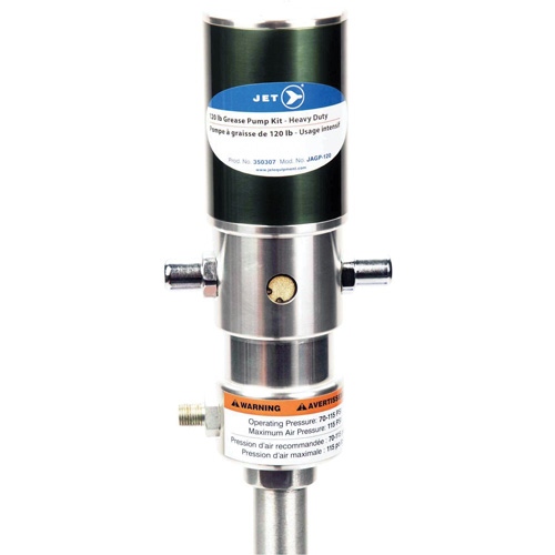JAGP-120 Ensemble de pompe &agrave; graisse robuste avec commande pneumatique St. Lawrence Industrial & Safety Supply