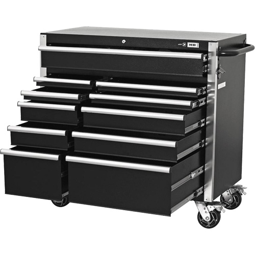 HDCC-4115 Combo boîte &agrave; outils s&eacute;rie HD, 21-1/2" P x 44-1/5" la x 63-3/10" h, Noir St. Lawrence Industrial & Safety Supply