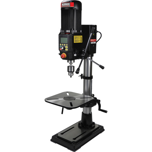 Benchtop DVR Drill Press, 16", 5/8" Chuck, 3000 RPM St. Lawrence Industrial & Safety Supply