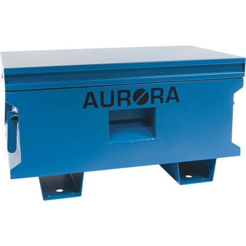 Jobsite Tool Box, 33" x 20-3/10" x 18-3/10", Steel, Blue St. Lawrence Industrial & Safety Supply