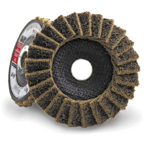 POWERBLEND SCD Surface Conditioning Flap Disc, 4-1/2" x 7/8", Type 29, Coarse Grit St. Lawrence Industrial & Safety Supply