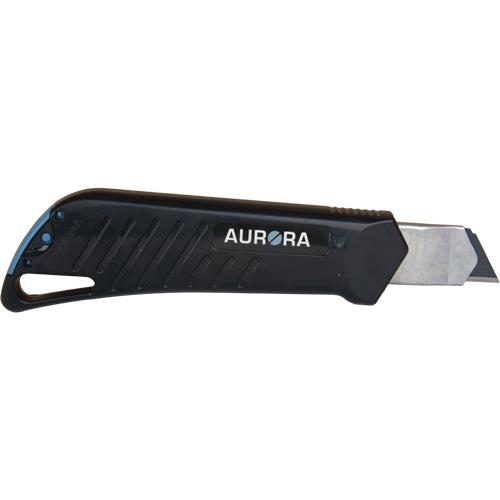 18mm Professional Knife with Ratchet, Stainless Steel, Heavy-Duty, Plastic Handle St. Lawrence Industrial & Safety Supply