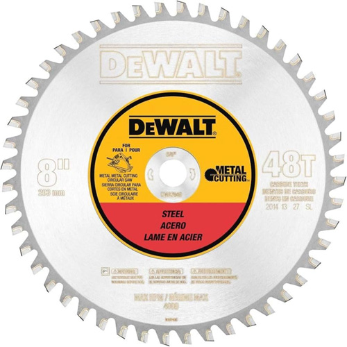 Ferrous Circular Saw Blade, 8", 40 Teeth, Metal Use St. Lawrence Industrial & Safety Supply