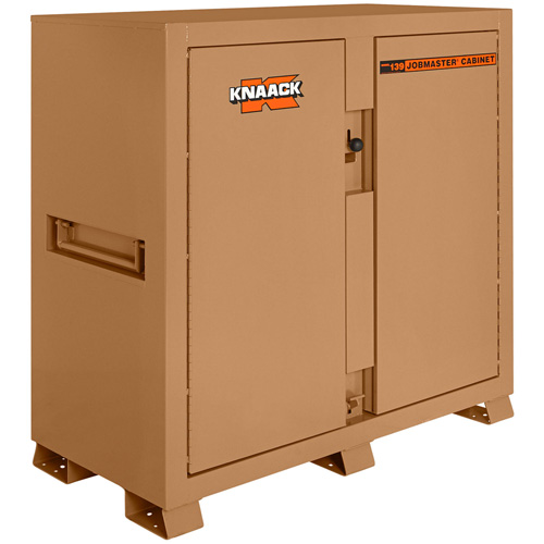 Armoire de chantier mod&egrave;le 139 avec cadenas, Acier, 59,4 pi³, Havane St. Lawrence Industrial & Safety Supply
