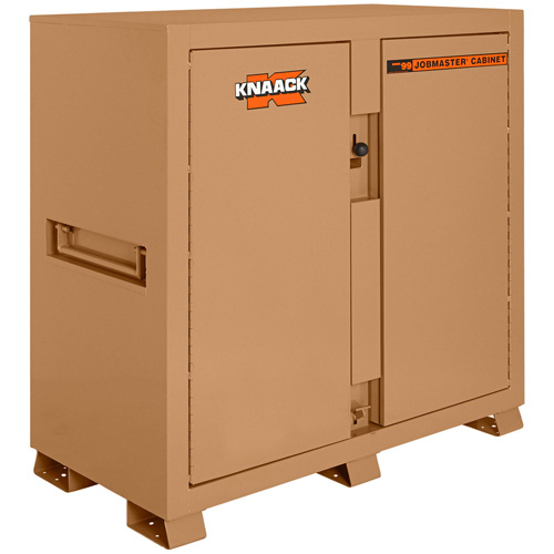 Armoire de chantier mod&egrave;le 99 avec deux portes et deux cadenas, Acier, 59,4 pi³, Havane St. Lawrence Industrial & Safety Supply