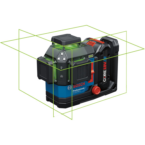 360 Connected Green-Beam Three-Plane Leveling and Alignment Laser St. Lawrence Industrial & Safety Supply