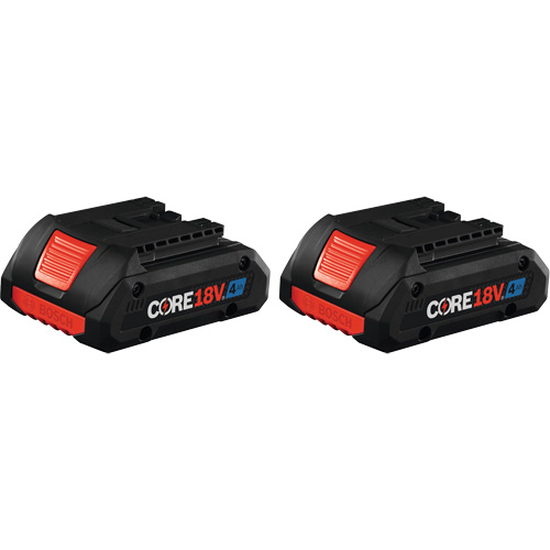 Batteries CORE18V &agrave; puissance avanc&eacute;e, Lithium-ion, 18 V, 4 A St. Lawrence Industrial & Safety Supply