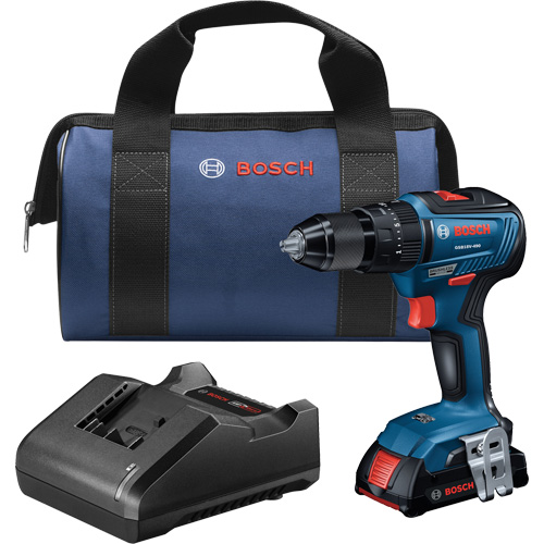 Trousse de perceuse-visseuse &agrave; percussion sans balais EC, 1/2", Mandrin 1/2", 18 V St. Lawrence Industrial & Safety Supply