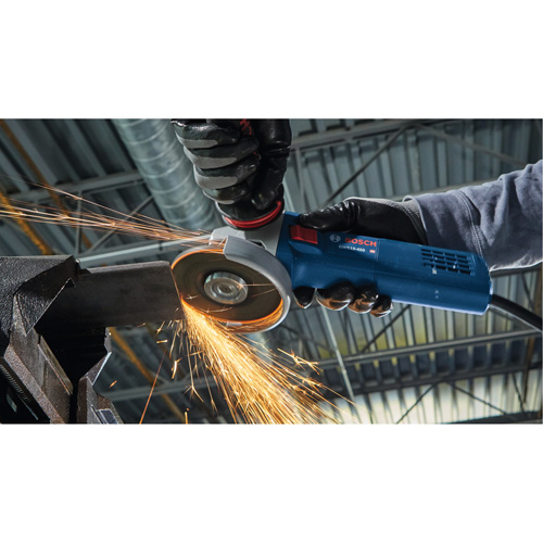 Rectifieuse angulaire ergonomique, 4-1/2", 120 V, 10 A, 11000 Tr/min St. Lawrence Industrial & Safety Supply