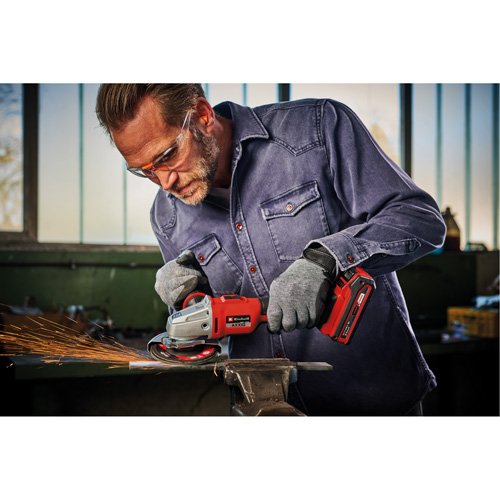 Rectifieuse dangle professionnelle sans fil (outil seulement), Roue de 4-1/2", 18 V St. Lawrence Industrial & Safety Supply