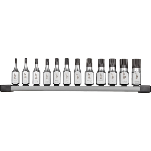 Bit Socket Set with FOUR FLAT sides, Triple Square, 3/8" Drive, 12 Pcs St. Lawrence Industrial & Safety Supply