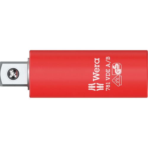 Adaptateur isol&eacute; VDE A/B, Prise 1/4", Douille 3/8", 2,78" lo, Sph&eacute;rique St. Lawrence Industrial & Safety Supply