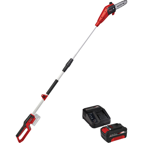 Cordless Pole Chain Saw with 4Ah Battery & Charger Starter Kit St. Lawrence Industrial & Safety Supply