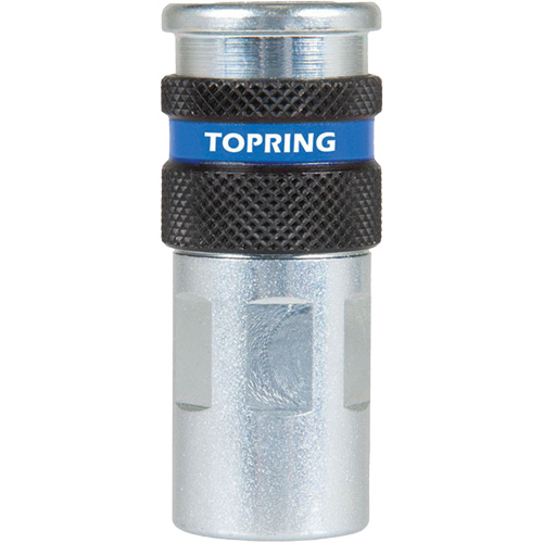 Raccord industriel rapide QUIKSILVER 2, Acier zingu&eacute;, 1/4", NPT femelle, 362 PSI St. Lawrence Industrial & Safety Supply