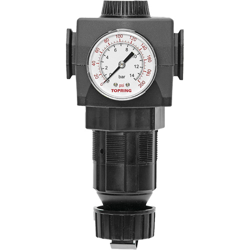 D&eacute;tendeur &agrave; diaphragme en zinc MODULAIR 400, 1/2" NPT, PSI max. de 300 psi, Canalisation/Modulaire St. Lawrence Industrial & Safety Supply