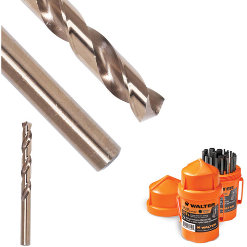 SST+ Jobbers Drill Bit, High Speed Steel, 27/64", 5-9/16" L, 3-11/16" Flute, 135° Point Angle St. Lawrence Industrial & Safety Supply