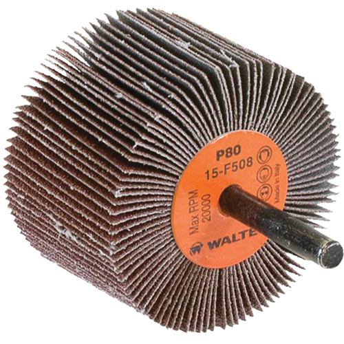 Flap Wheels-Coolcut Flap Wheels, Aluminum Oxide, 80 Grit, 2-1/2" x 1-1/2" x 1/4" St. Lawrence Industrial & Safety Supply