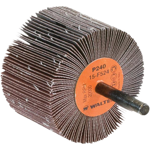 Flap Wheels-Coolcut Flap Wheels, Aluminum Oxide, 240 Grit, 2-1/2" x 1-1/2" x 1/4" St. Lawrence Industrial & Safety Supply